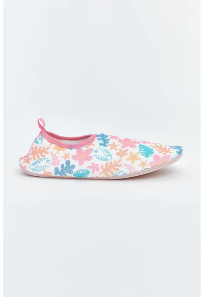 Pantofi slip-on cu model - Multicolor