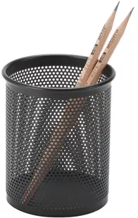 Organizator de birou cilindric OKOFFICE - Negru