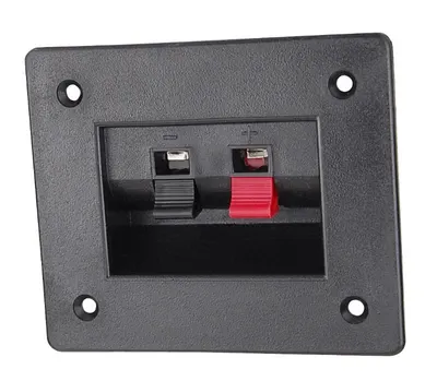 Conector dreptunghiular pentru difuzoare 2 contacte 1 difuzor montare pe panou GNI0239