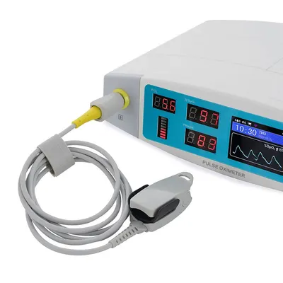 Pulsoximetru profesional Contec CMS70A, masoara saturatia de oxigen si rata pulsului