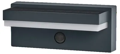 Aplică solară pentru fațadă Osram - Endura Style, 2.5W, IP54, gri închis