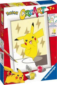 Set de pictură pe numere Ravensburger CreArt - Pokemon 2