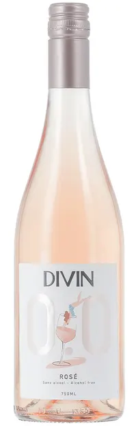 Vin Rose dezalcoolizat Divin 0% Alc. 0.7l