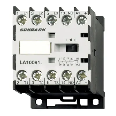 Contactor auxiliar miniatura 3pol/1ND-24VAC 10A