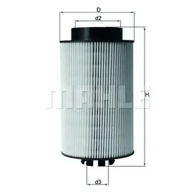 Filtru combustibil MAHLE ORIGINAL KX 191/1D
