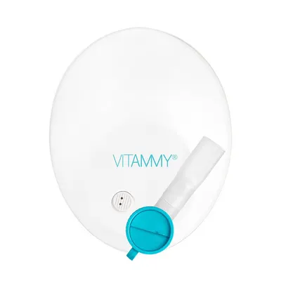 Aparat de aerosoli Vitammy eNEB, nebulizator cu compresor, 3 moduri de nebulizare, 3 masti, piesa bucala, furtun de 1.6 m, 5 filtre aer si oprire automata