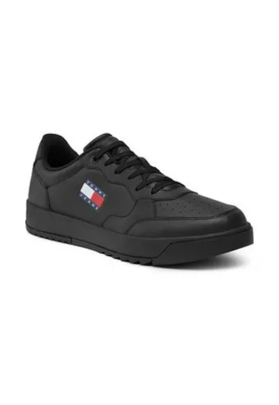 Tenisi barbatesti - 303286019 - piele naturala - negru