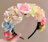 Cordeluta pentru Par Model Floral - M3
