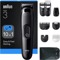 Aparat de tuns pentru față și păr Braun - AIO3560, Black