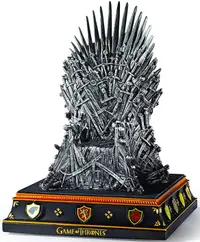 Semn de carte The Noble Collection Television: Game of Thrones - Iron Throne, 19 cm