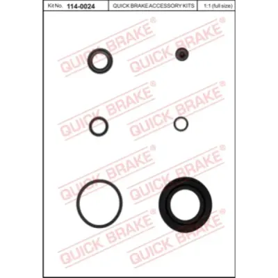 Set reparatie, etrier QUICK BRAKE 114-0024