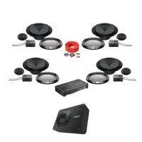 Pachet difuzoare auto cu subwoofer MG EHS facelift 2023 - prezent Audison Prima 1000 W