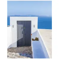 Aplica LIDO Alb Concrete Sticla Diffuser LED GU10 2x7 Wat IP65 100-240 Volt Fara bec Deschis sus & jos