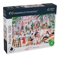 Puzzle Trefl din 1500 de piese - În grădina botanică