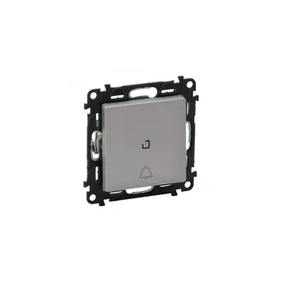 Illuminated changeover push-button Valena Life -6 A-250 V~ - Sonerie BELL - aluminiu