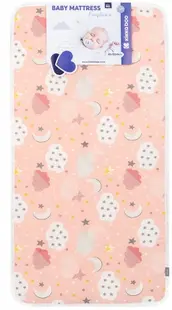 Saltea Kikka Boo - Fantasia, 60 x 120 x 9 cm, Clouds Peach