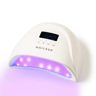 Lampă UV/LED Profesională NAILSUP 48W cu Suprafață de Oglindă pentru Manichiură, Gel UV și Ojă Semipermanentă