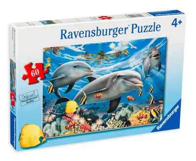 Puzzle Ravensburger din 60 de piese - Zambet din Caraibe