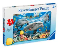 Puzzle Ravensburger din 60 de piese - Zambet din Caraibe