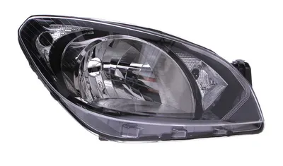 Far dreapta potrivit SKODA CITIGO 2011-2016 - (H4, electric, fundal negru)