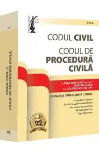 Codul civil. Codul de procedura civila 2026