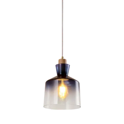 Pendul Alma 1xe27 Albastru/lemn