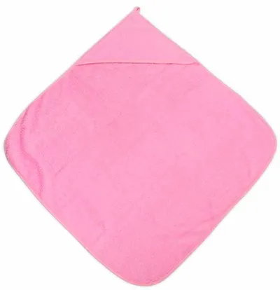 Prosop de baie pentru copii Lorelli - 80 x 80 cm, roz