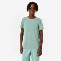Tricou multisport tehnic și respirant Verde Copii