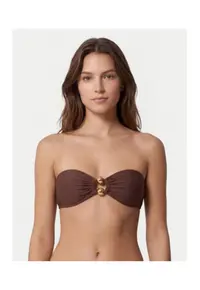 Costum de baie bikini - maro - poliamida-elastan -