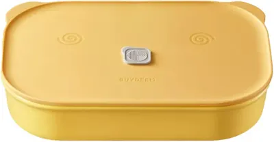 Cutie pentru prânz BUYDEEM - Bento CT1006, 1 l, 28 x 10 x 20.5 cm, galben