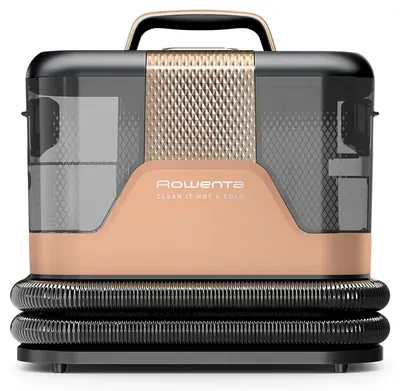 Aparat pentru curățarea petelor Rowenta – Clean It Hot & Cold, 1150 W, maro