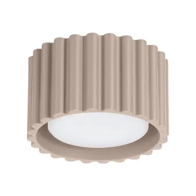 Spot taupe din metal ø 10 cm Zora – Sollux