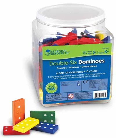 Joc distractiv Learning Resources - Domino gigant
