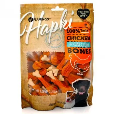 Recompense pentru caini Snack os pui cu calciu 85 gr