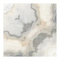 Gresie exterior / interior portelanata Fractal Beige Bookmatch 60 x 60 cm lucioasa rectificata tip marmura