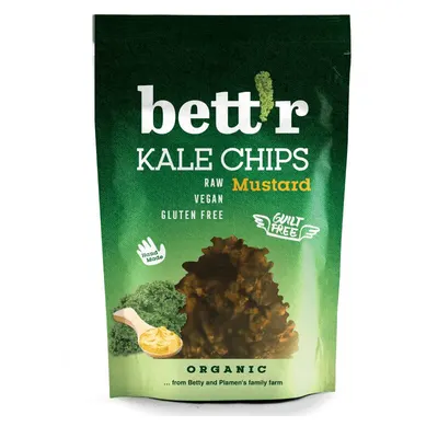 Chips din kale cu mustar bio 30g Bettr