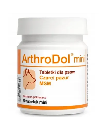 DOLFOS Arthrodol Mini 60 tabl. supliment mobilitate câini de talie mică