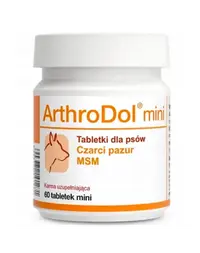 DOLFOS Arthrodol Mini 60 tabl. supliment mobilitate câini de talie mică
