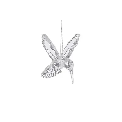 Ornament irizat transparent House of Seasons colibri
