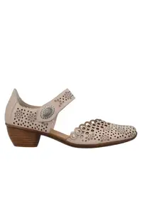 Pantofi casual - dama - ANTISTRESS - 43753-61 bej - piele naturala