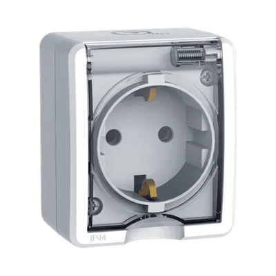 Priza Simpla Aplicata Alba Capac Transp Ip44