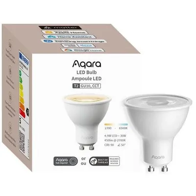 Bec Led CCT Aqara Bulb T2, GU10, 450 Lumeni, Thread, Zigbee 6975833357109