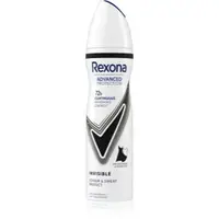 Rexona Advanced Protection Invisible spray anti-perspirant impotriva petelor albe si galbene