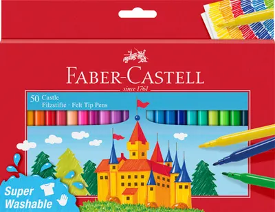 Carioca 50 culori Faber Castell