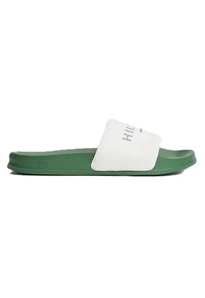 Papuci barbati - Sintetic - Verde - Verde