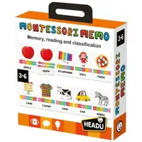 Headu - Joc Montessori memoreaza citeste clasifica 3-6 ani