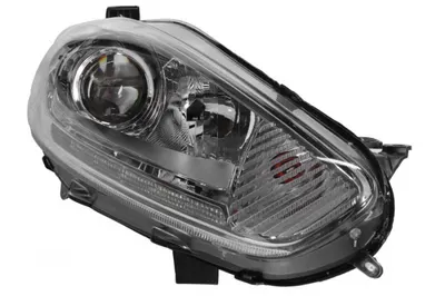 Far fata dreapta (H1 H7 LED PY21W, electric, cu motor, culoare interior: cromat) potrivit FORD FIESTA VI 01.13