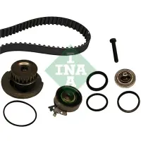 Set pompa apa+curea dintata INA 530 0004 30