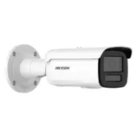 Camera supraveghere IP exterior cu iluminara duala Hikvision ColorVu Hybrid Light DS-2CD2T87G2H-LI(EF), 8 MP, IR/lumina alba 60 m, 2.8 mm, slot card, PoE