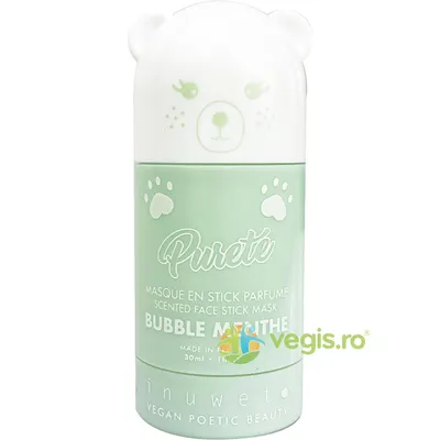 Masca Stick Purifianta pentru Fata cu Argila Alba si Parfum de Menta 30ml